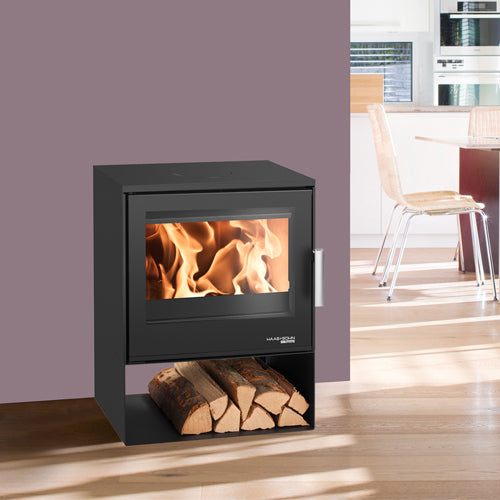 Haas+Sohn Anthracite London Contemporary Stoves Easy 347-15