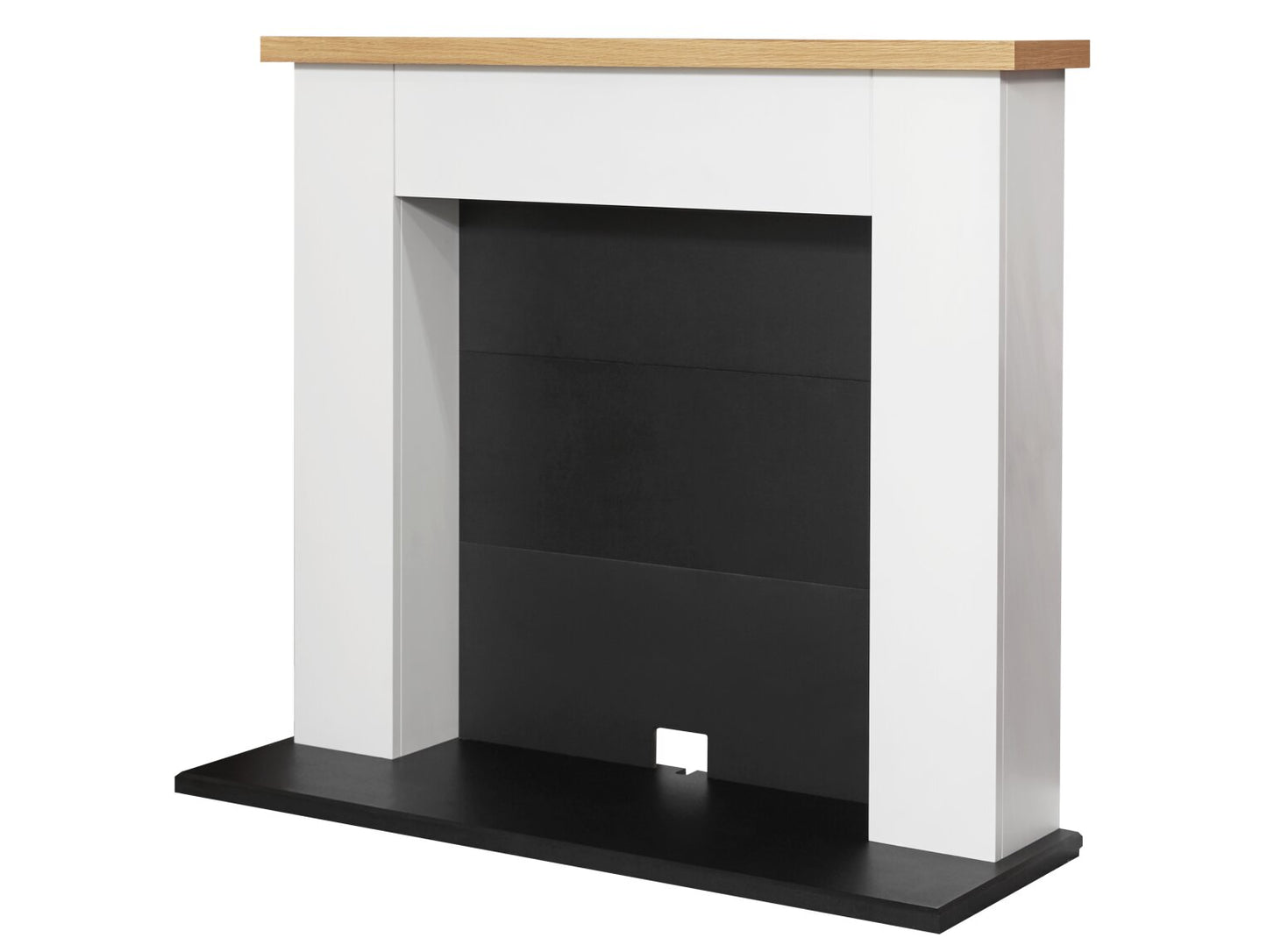 Adam Chester Electric Stove Fireplace in 39 Inch 22122 Pure White & Black
