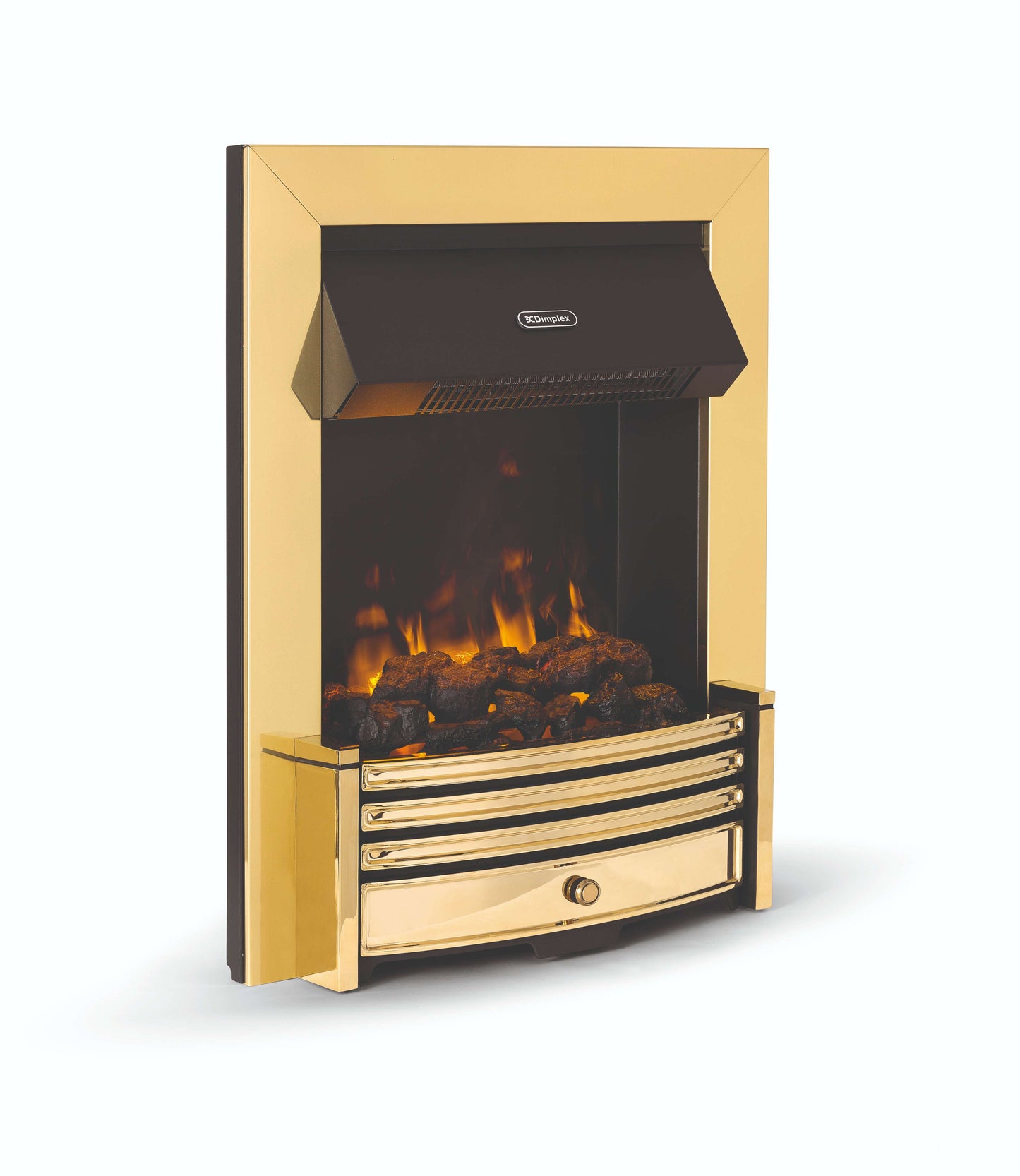 Dimplex Crestmore Electric Inset Optimyst Fire CRS20 Brass