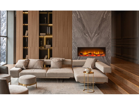 Acantha Aspire 100 Fully Inset Media Wall Electric Fire 25312