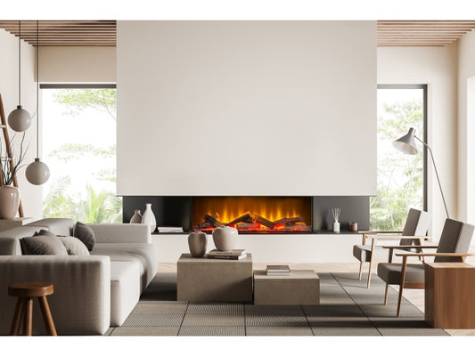 Acantha Aspire 100 Panoramic Media Wall Electric Fire 25313