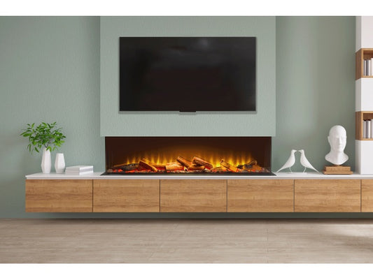 Acantha Aspire 125 Panoramic Media Wall Electric Fire 24958