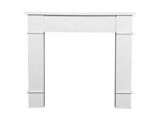 Adam Linton Mantelpiece with Downlights 48 Inch 20795 Pure White