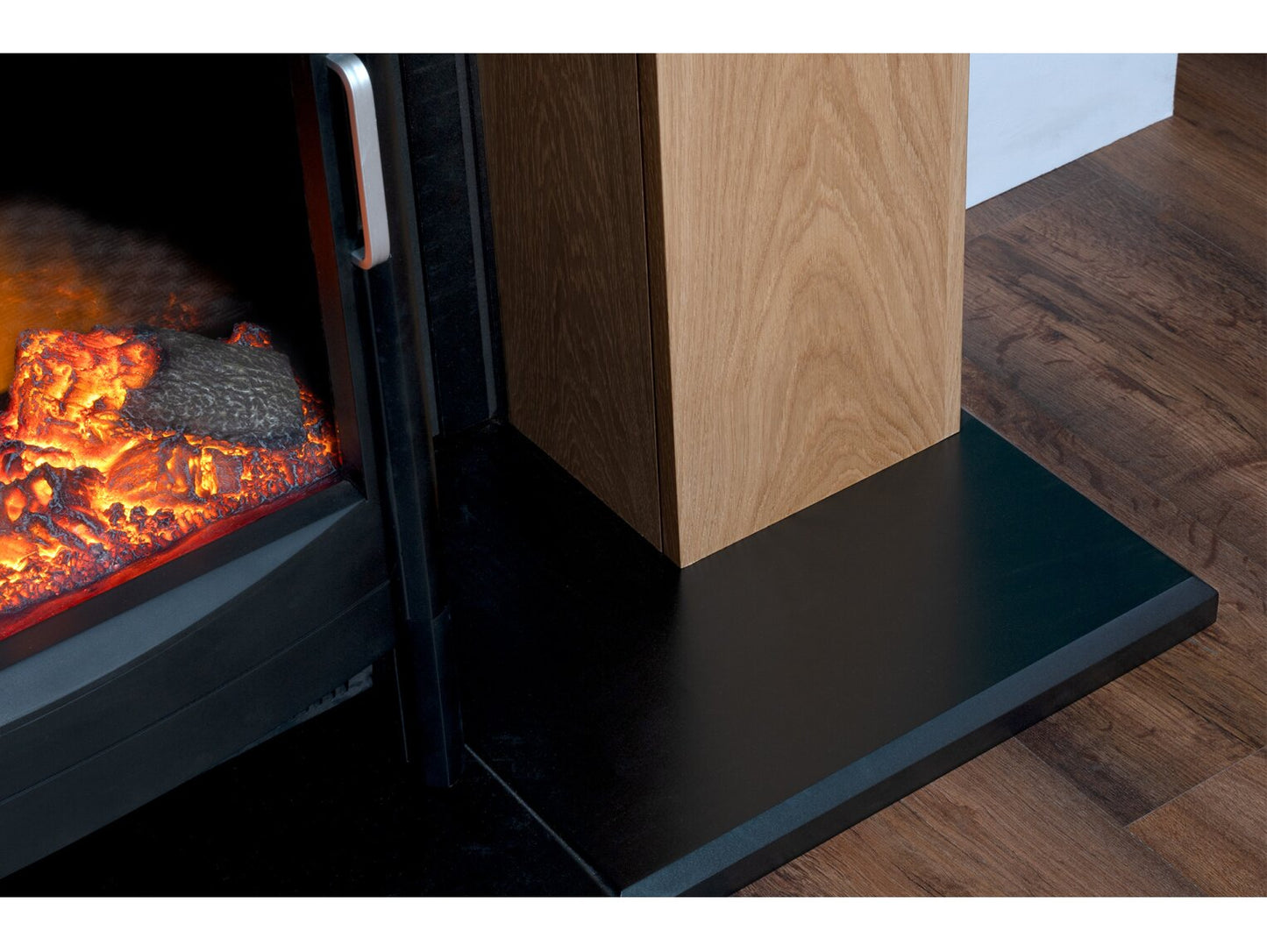 Adam Innsbruck Stove Fireplace with Keston Electric Stove, 45 Inch 25564 Oak