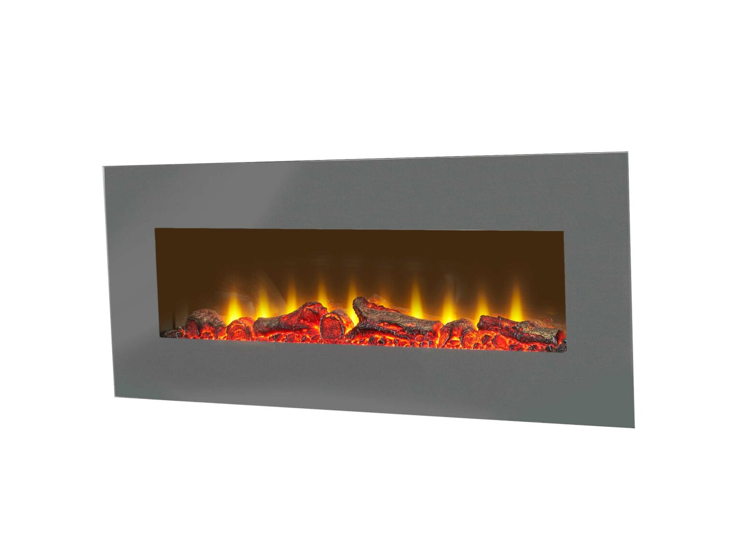 Adam Electric Wall Mounted Fire Sureflame WM-950  with Remote 42 Inch 23918 Grey