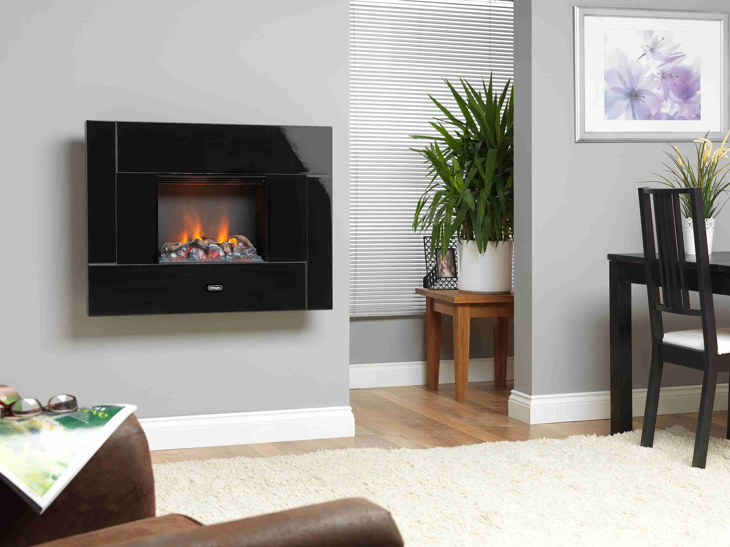 Dimplex Optimyst Wall Mounted Electric Fire RTOPW20E
